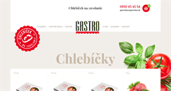 Desktop Screenshot of gastroline.sk